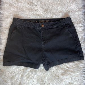 Jennifer Lopez Black Trouser Shorts